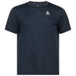 Odlo Wander-/Freizeit T-shirt Crew Neck Cardada (100% Poliester) szafirny niebieski mężczyźni